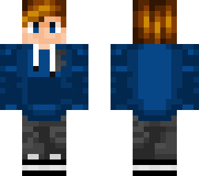 classic boy blue hoodie