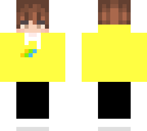 cool e boy with yellow hoodie