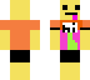 derpy minecraft player with shirt