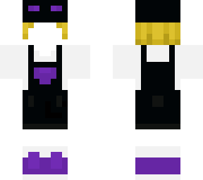enderman outfit blonde