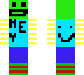 gekke skin zonder zwart