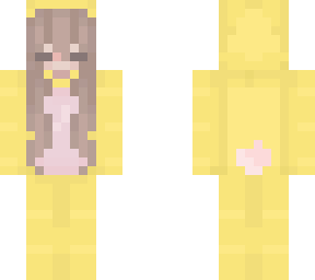 girl in yellow  onesie
