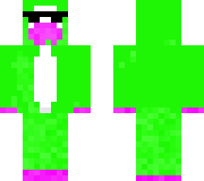 green penguin