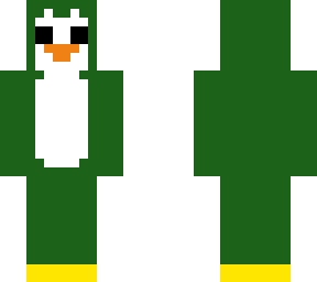 green penguin