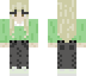 green sweater gurl
