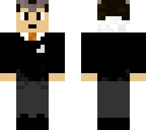 hu1no suit copper bowtie