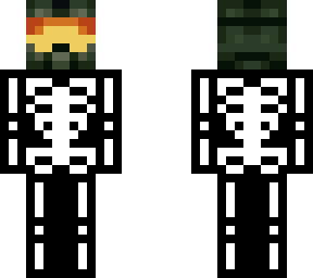 masterchief x skeleton inkqd