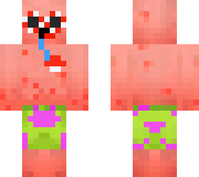 mushroom patrick with glasses