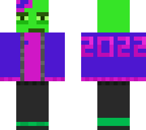 new year's greenguy