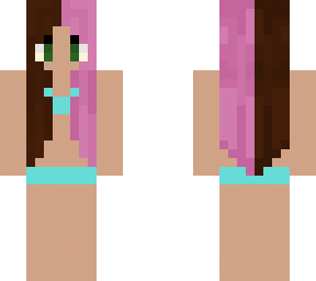 pink n brown swimsuit