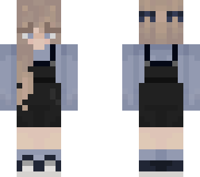 pretzell || blue shirt/overalls