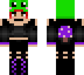 red hair frog hat