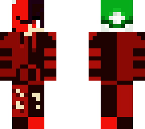 red mask