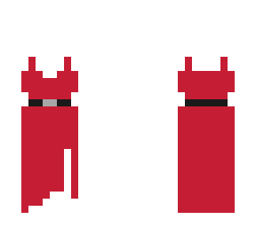 red party dress