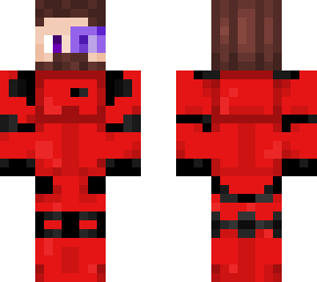 red spartan space ranger warrior from future