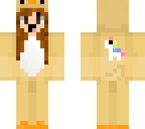 smiled duckgirl