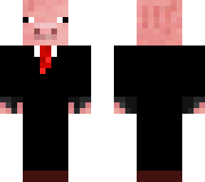 suit buff pig no hat