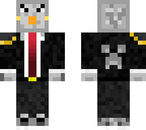 tuxedo bird