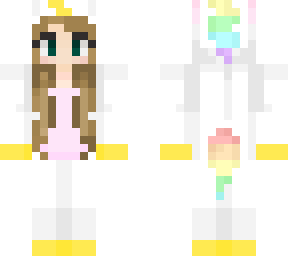 unicorn onesie with darker hair