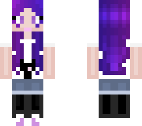 *request skin!* purple girl