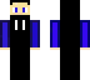 blue & black boy (black hoodie)