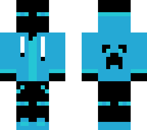 blue ender man