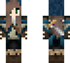 brown hair hunter
