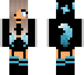 cyan girl