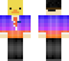 duck suit 4.0 (sunset)