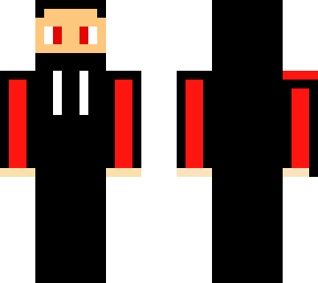 evil red boy (black hoodie)