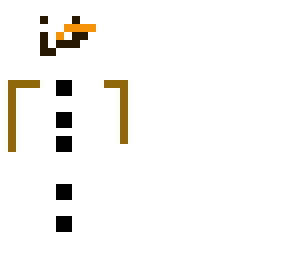 funny snowman