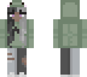girl in frog hoodie (not fully mine)