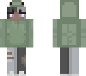 guy in a frog hoodie :)  (matching with the girl one)