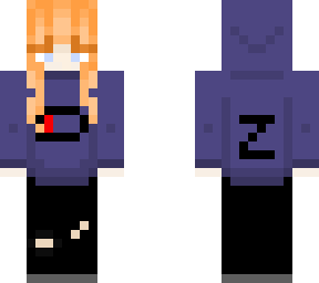 low-battery hoodie girl