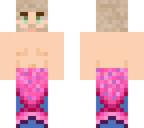 malibu pink merman tail (classic)