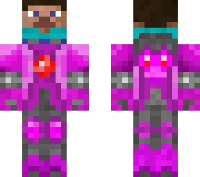 mini steve riding a mech