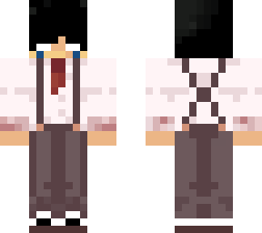 new skin that has white eyes and a las nevada's clothes!!!!