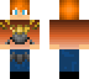 orange boy + armour
