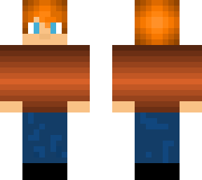 orange hair boy