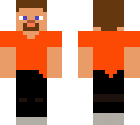 orange simple steve