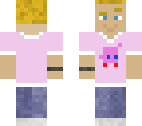 pink blob fan