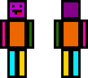 silly block dude