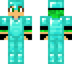 skin con armadura de diamante fake