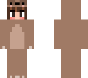 sloth onsie brown hair