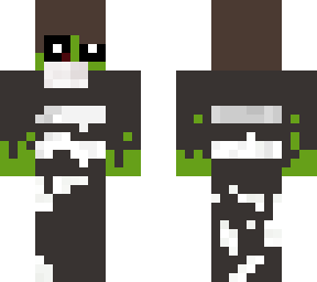 this guy is so mad he just use virus to turn him green and half dead zombie. cuz