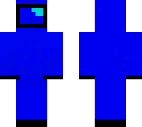 blue among us skin