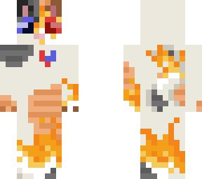 calico fire cat! :)