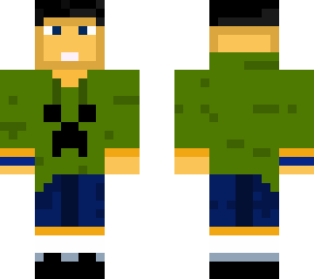 creeper hoodie boy remake