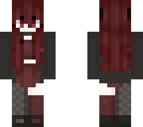 cute girl (founded on skin grabber)
