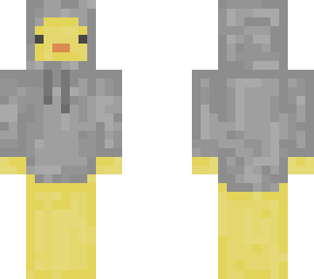 duck in hoodie